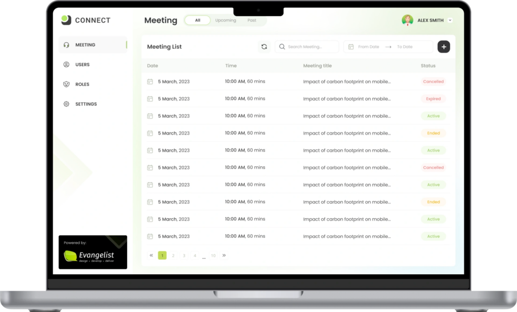 Connect Zoom centralized admin dashboard showcased