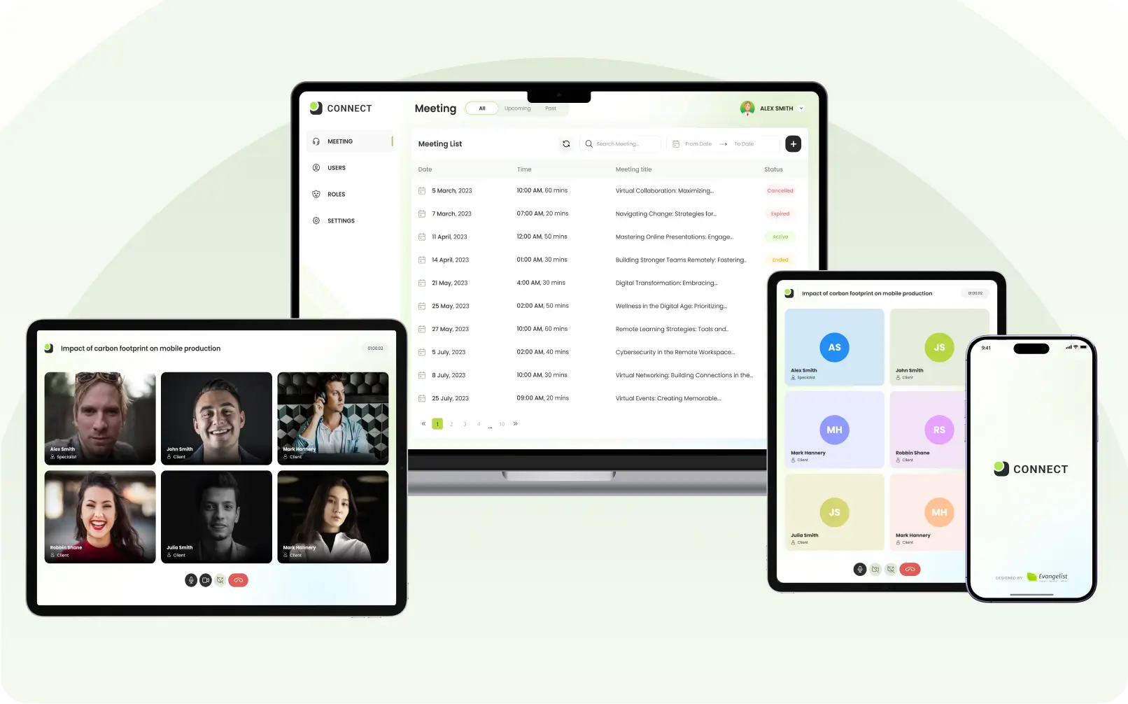 Connect custom Zoom enterprise meeting platform