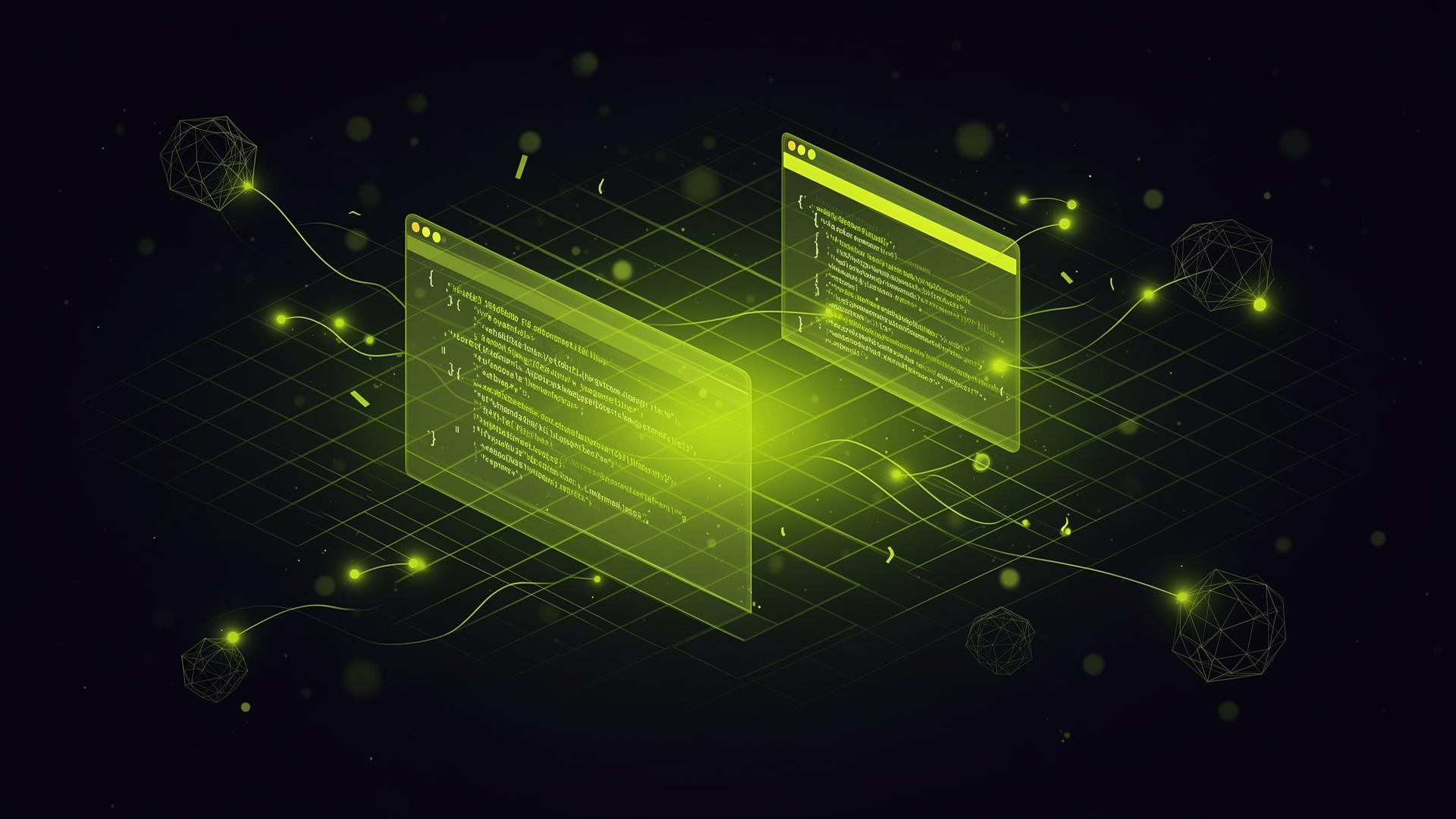 Web development services illustration