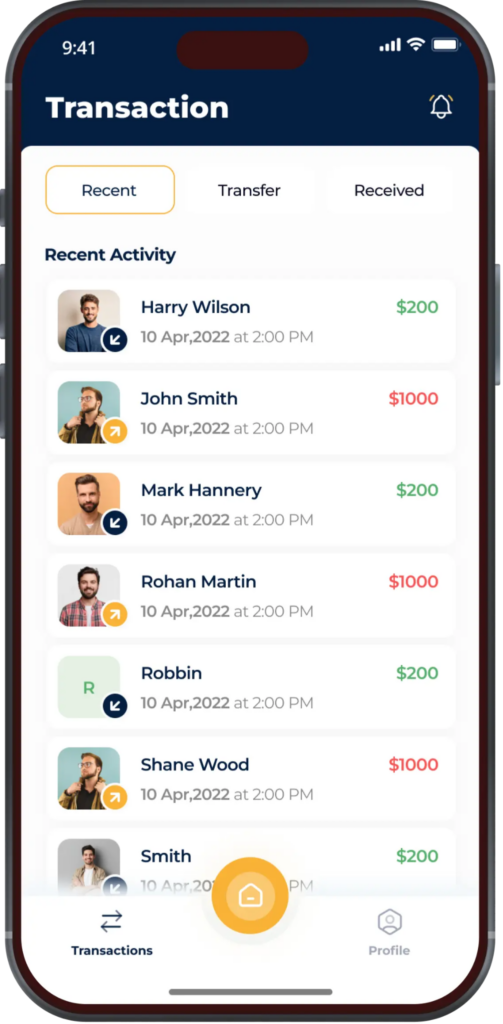 The image here shows the Neobank Evangelist Apps has developed for one of its UK based clients as an example of the Neobanks or Digital only banks